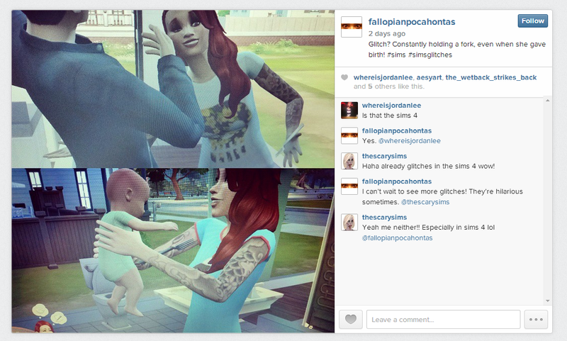Illustration for article titled Sims 4 Fork Glitch Is Random As Hell